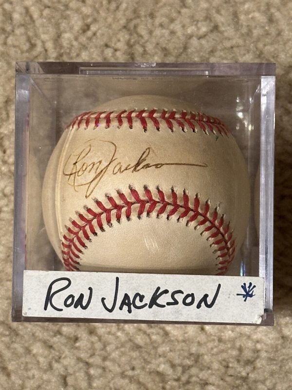 Ron Jackson Autographed AL Baseball