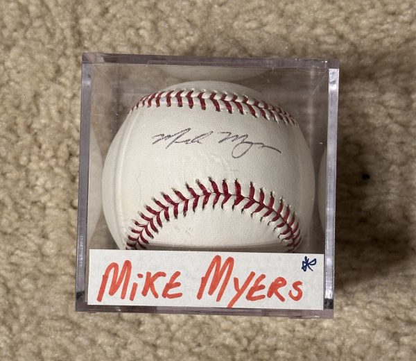 Mike Myers signed autographed baseball!