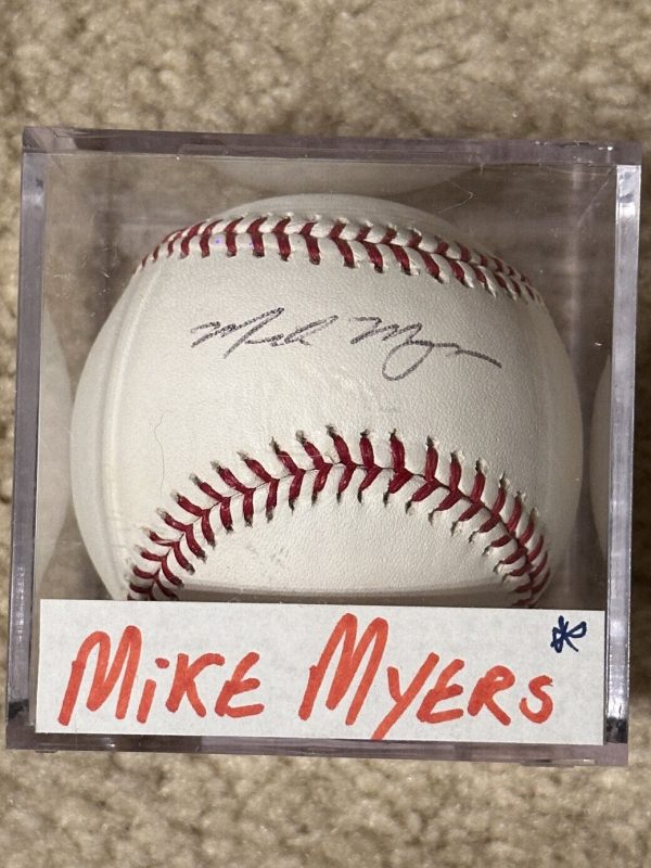 Mike Myers signed autographed baseball!