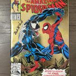 The Amazing Spider-Man #375 Marvel Spider-Man Vs Venom Signed by Mark McKenna