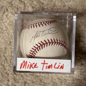 Mike Timlin Autographed Baseball Boston Red Sox