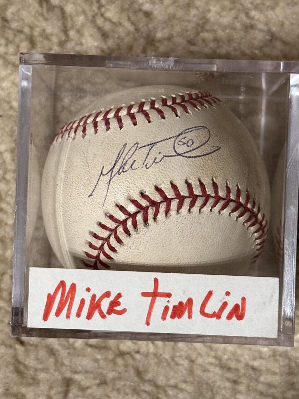 Mike Timlin Autographed Baseball Boston Red Sox