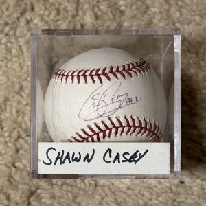 Sean Casey Signed Baseball OMLB MLB