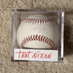 Trot Nixon Signed Official Baseball Red Sox Romlb Autographed Auto Ball Mlb