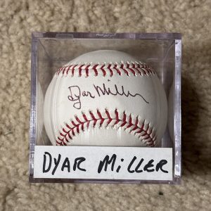 Dyar Miller Autographed Signed AL Baseball Mets