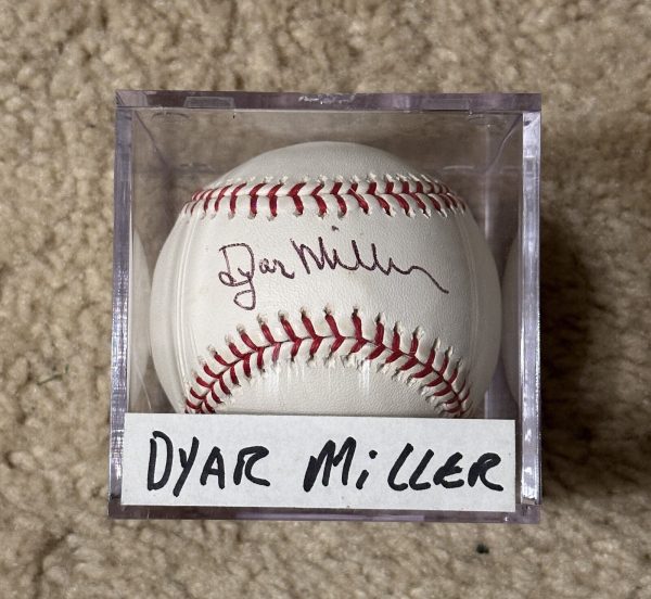 Dyar Miller Autographed Signed AL Baseball Mets