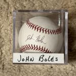 John Boles Signed Baseball MLB