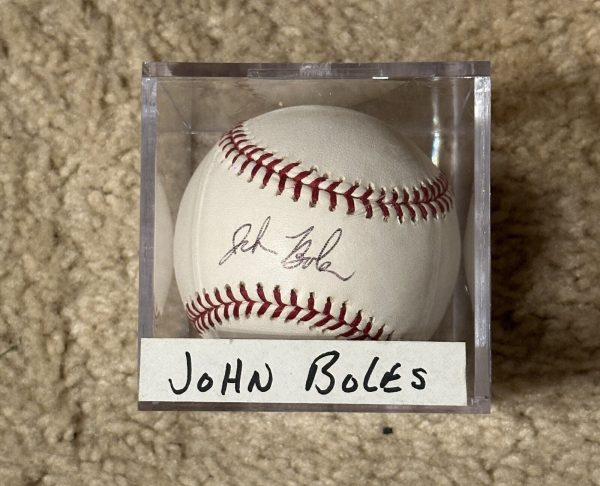 John Boles Signed Baseball MLB