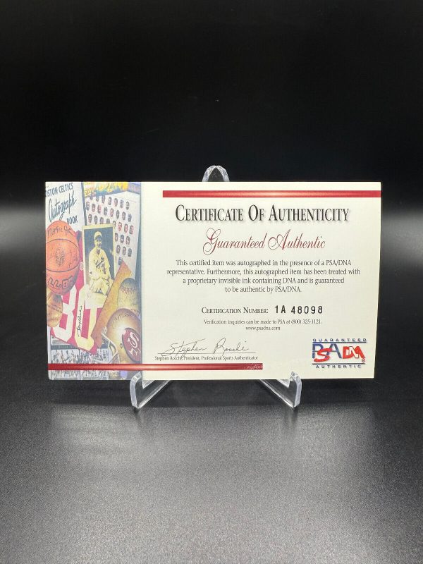 Kobe Bryant Autographed 2001 Champs Official Game Basketball PSA/DNA