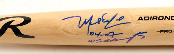 Manny Ramirez Boston Red Sox Signed Rawlings Adirondack Pro Bat Beckett Auto