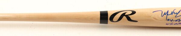 Manny Ramirez Boston Red Sox Signed Rawlings Adirondack Pro Bat Beckett Auto