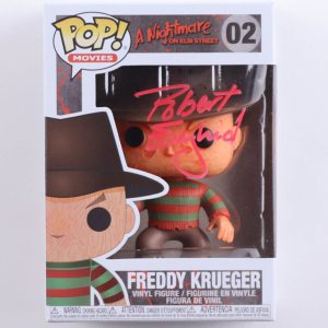 Robert Englund signed "Freddy" Krueger Nightmare Funko Pop! #2 Autograph COA