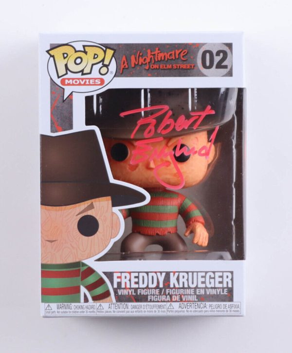 Robert Englund signed "Freddy" Krueger Nightmare Funko Pop! #2 Autograph COA