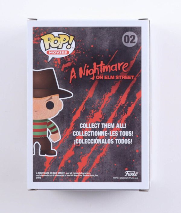 Robert Englund signed "Freddy" Krueger Nightmare Funko Pop! #2 Autograph COA