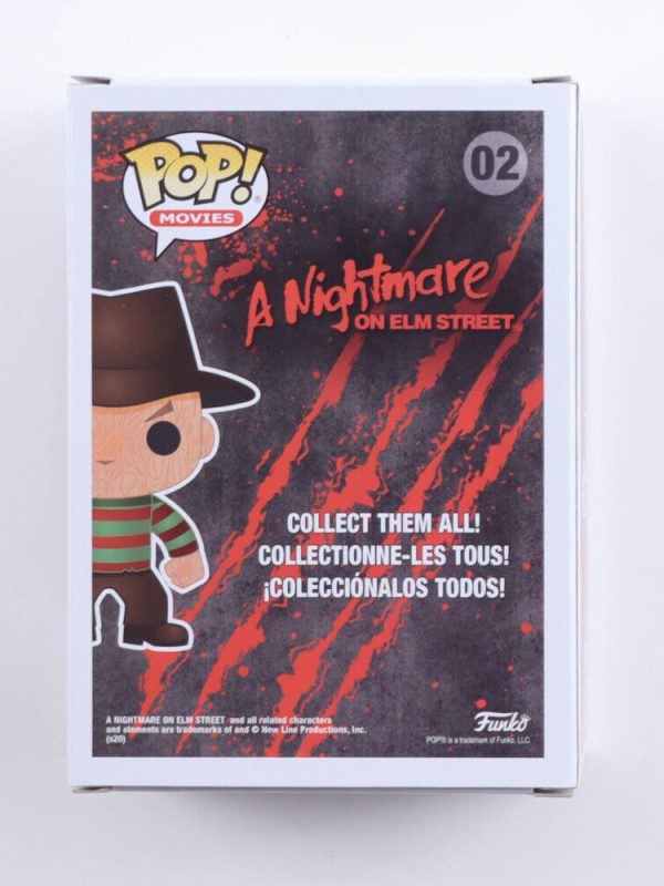 Robert Englund signed "Freddy" Krueger Nightmare Funko Pop! #2 Autograph COA