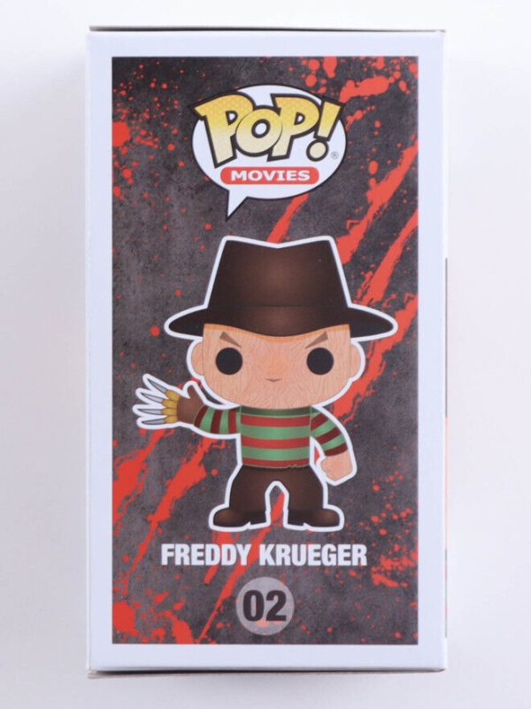 Robert Englund signed "Freddy" Krueger Nightmare Funko Pop! #2 Autograph COA