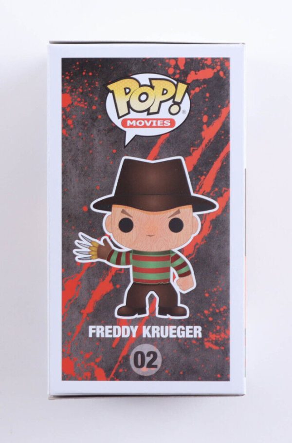 Robert Englund signed "Freddy" Krueger Nightmare Funko Pop! #2 Autograph COA