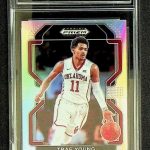 2022-23 Panini Prizm Draft Picks Silver Prizm Trae Young #46 UCG 9.5