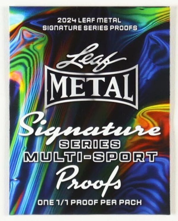 2024 Leaf Metal Signature Series Multisport 1/1 Proofs Mystery pack