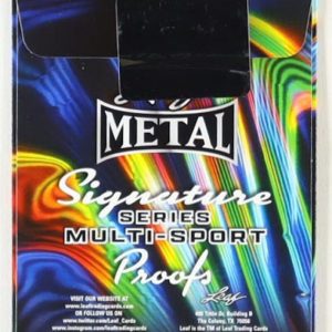 2024 Leaf Metal Signature Series Multisport 1/1 Proofs Mystery pack