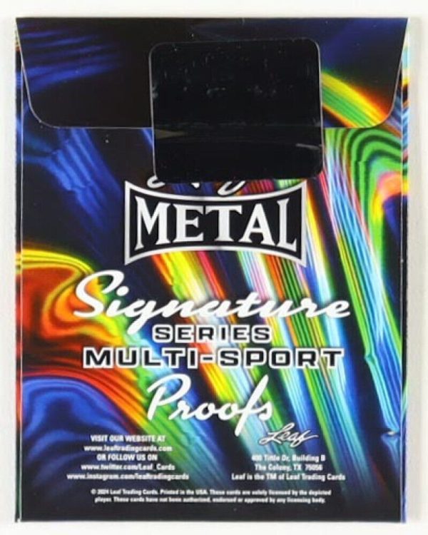 2024 Leaf Metal Signature Series Multisport 1/1 Proofs Mystery pack
