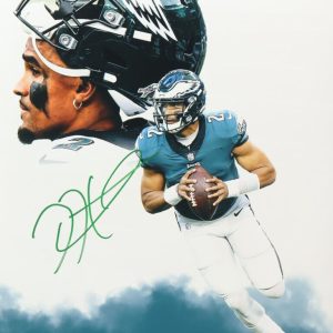 Autographed/Signed Jalen Hurts Philadelphia Eagles 11x14 Photo PIA COA