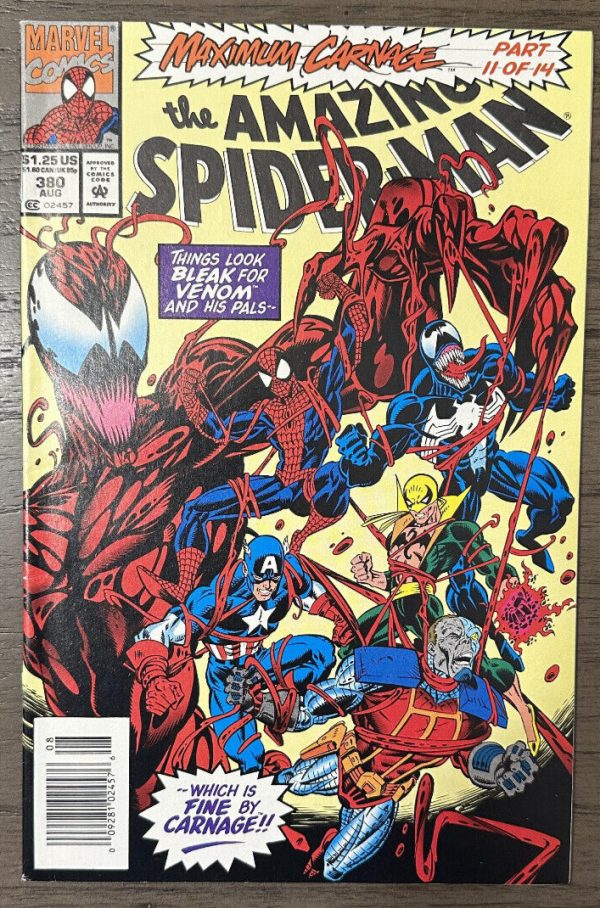 The Amazing Spider-Man #380 (Marvel Comics August 1993)