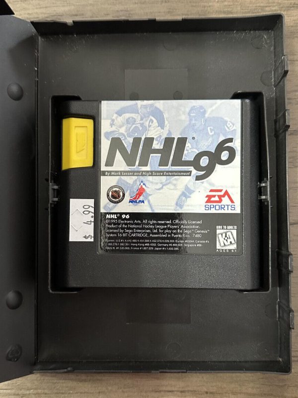 NHL 96 (Sega Genesis, 1995) Nice Condition