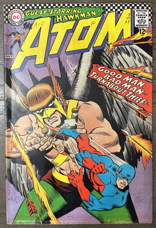 THE ATOM #31 1967 VERY FINE+ 8.5