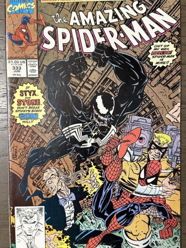 The Amazing Spider-Man #333 (Marvel Comics June 1990)