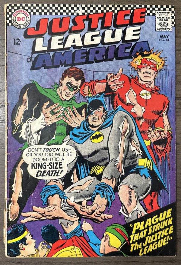 Justice League of America #44 VG 4.0 1966 Golden Age Comic