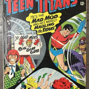 Teen Titans #7 DC Comics 1967 - 1st appearance of Mad Mod VF-