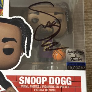 Snoop Dogg Signed Funko Pop Rocks #303 AUTO JSA COA Lakers Limited Edition