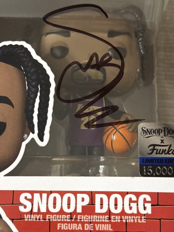 Snoop Dogg Signed Funko Pop Rocks #303 AUTO JSA COA Lakers Limited Edition
