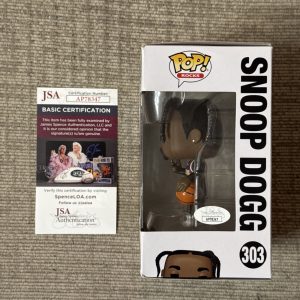 Snoop Dogg Signed Funko Pop Rocks #303 AUTO JSA COA Lakers Limited Edition
