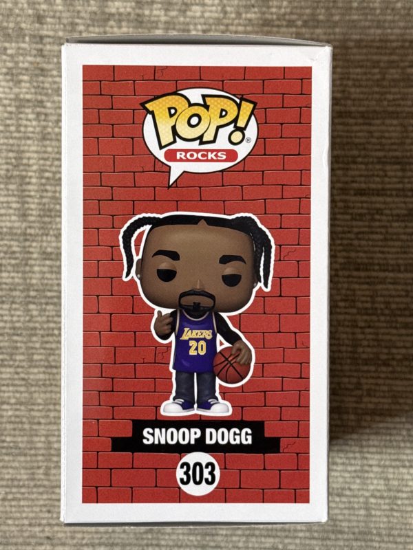 Snoop Dogg Signed Funko Pop Rocks #303 AUTO JSA COA Lakers Limited Edition