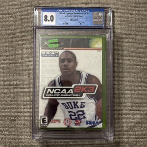 NCAA 2K3 College Basketball Microsoft Xbox Original 2002 - New Sealed CGC 8.0