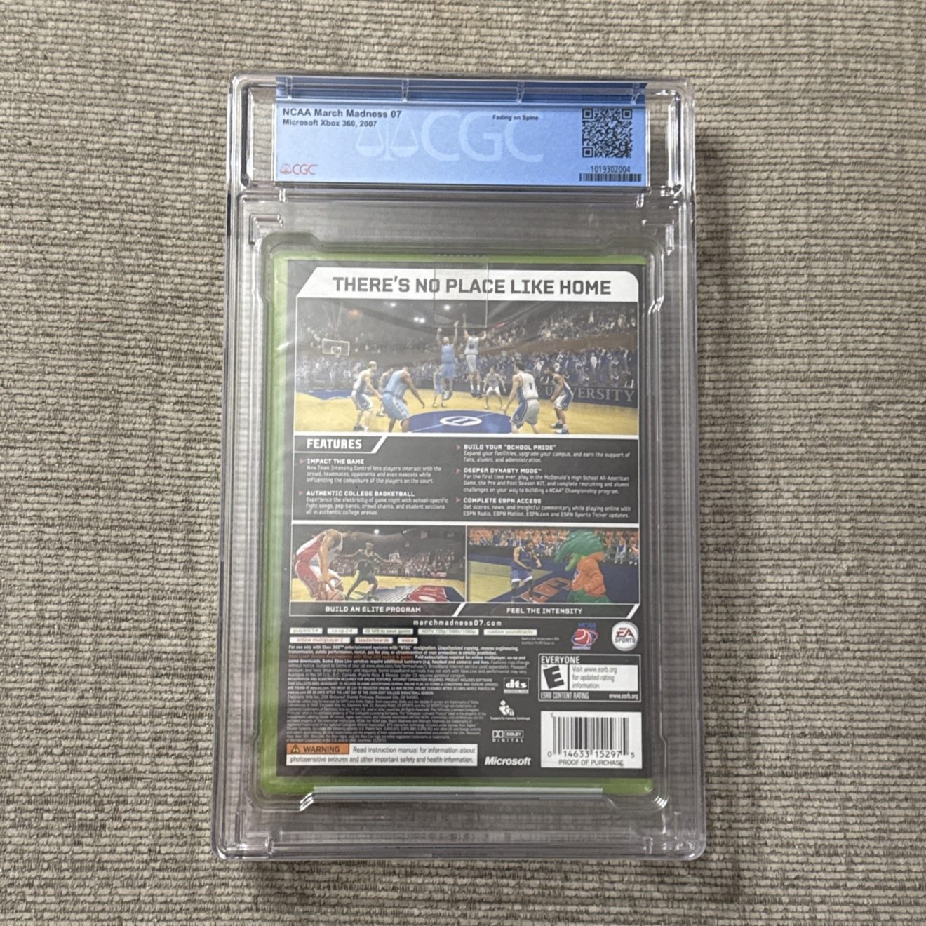 NCAA March Madness 07 Microsoft Xbox 2007 New Sealed CGC 8.0 A