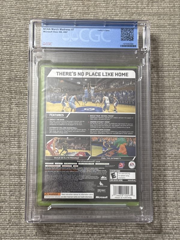 NCAA March Madness 07 Microsoft Xbox 2007 New Sealed CGC 8.0 A