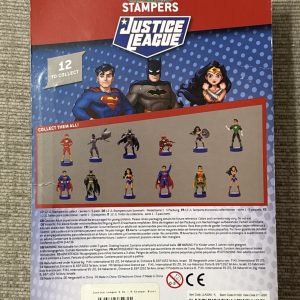 DC Comics Justice League Stampers 5 Pack Batman Superman Wonder Woman