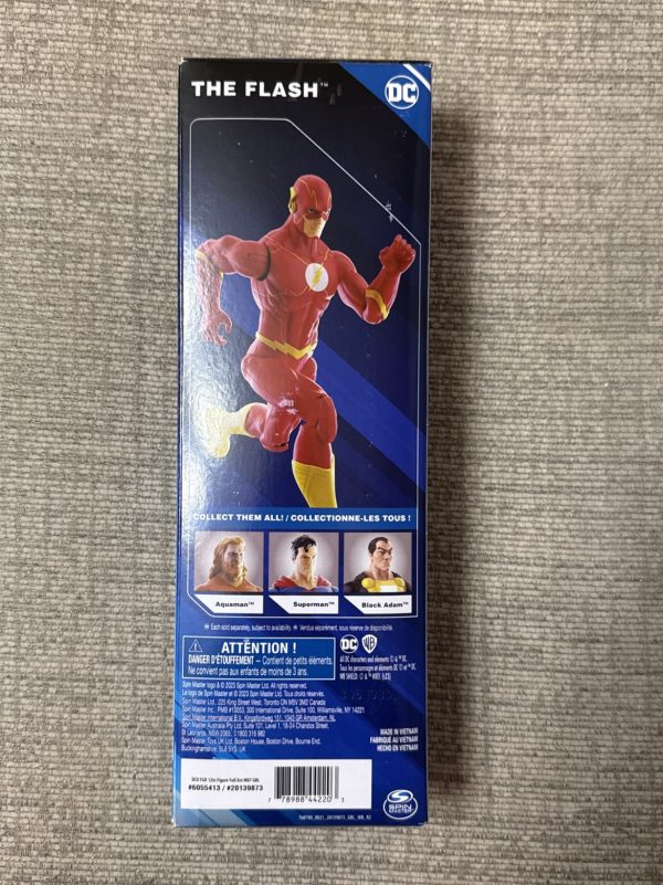 The Flash DC Comics JUSTICE LEAGUE 12" Action Figure Spinmaster