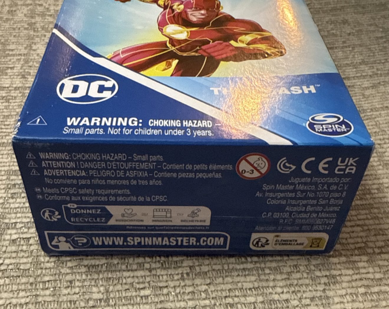 The Flash DC Comics JUSTICE LEAGUE 12" Action Figure Spinmaster