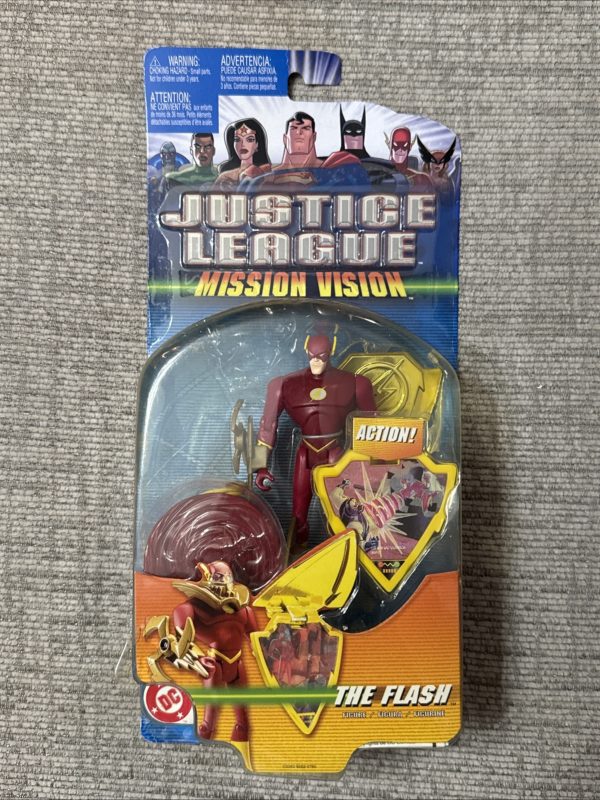 Mission Vision The Flash MOC Justice League 2003 Mattel