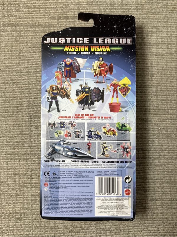 Mission Vision The Flash MOC Justice League 2003 Mattel