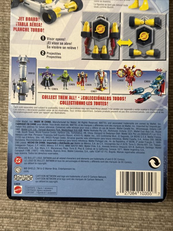 Mission Vision The Flash MOC Justice League Morph-Gear C3026 2003 Mattel