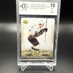 2005/06 UPPER DECK PHENOMENAL BEGINNING #10 SIDNEY CROSBY ROOKIE BECKETT BCCG 10