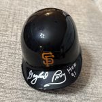 Gaylord Perry Signed San Francisco Giants Mini Helmet Inscribed “HOF 91” Beckett