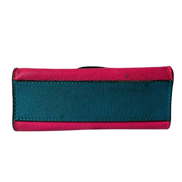 MARC JACOBS Shoulder Bag MultiColor Blue Pink Durable Leather Complete Set