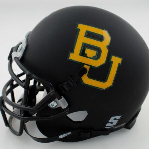 ROBERT GRIFFIN III RG3 SIGNED BAYLOR BEARS BLACK MINI HELMET BECKETT W/ HEISMAN