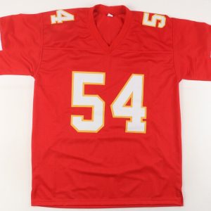 Leo Chenal Signed Kansas City Chiefs Jersey BECKETT 2022 3rd Round Draft Pk LB